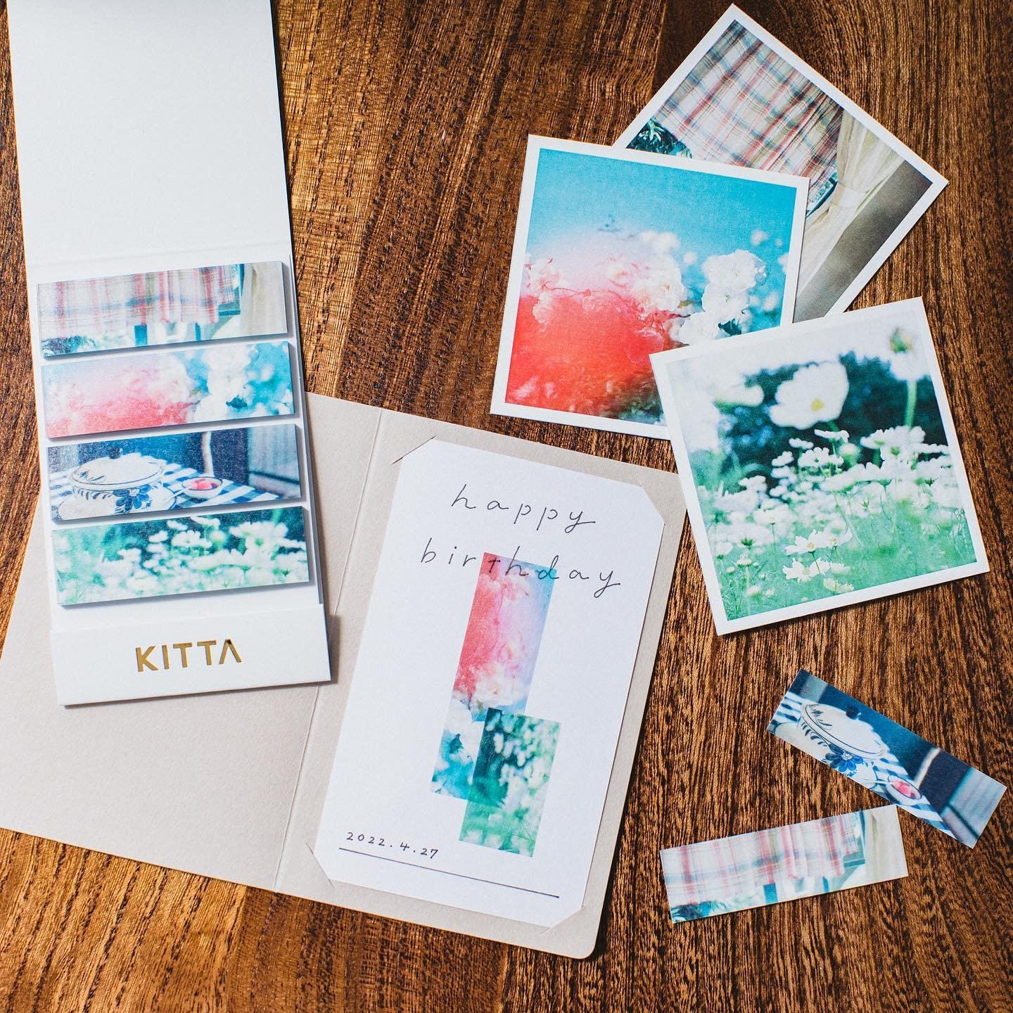 KITTA Pre-cut Washi Masking Tape - Film photography