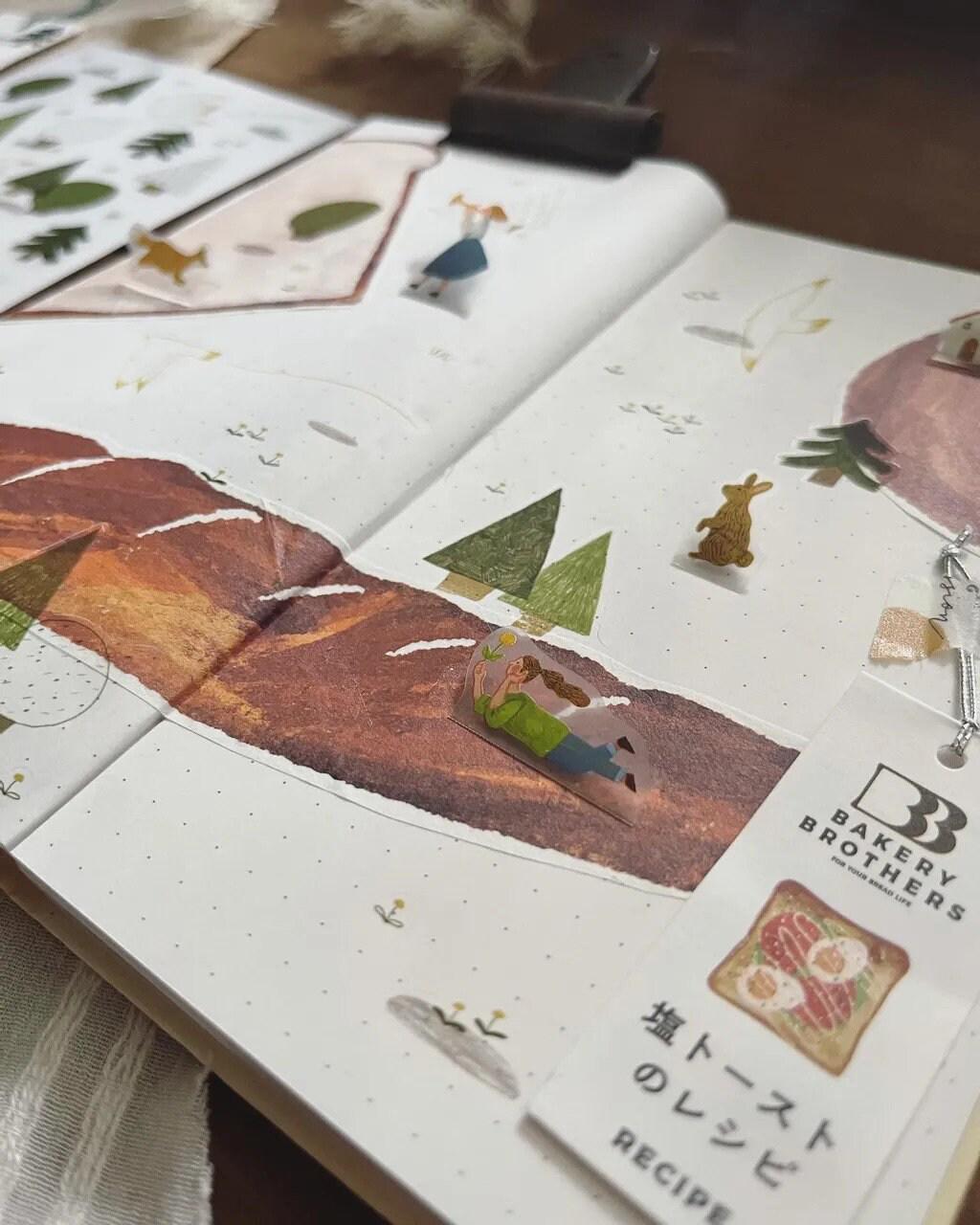 Words from Christmas Forest Transfer Sticker by Avocado Mori (Rub-on)