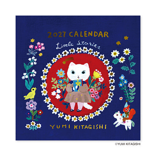 [Pre-order] Kitagishi Yumi - 2027 Mini Wall Calendar