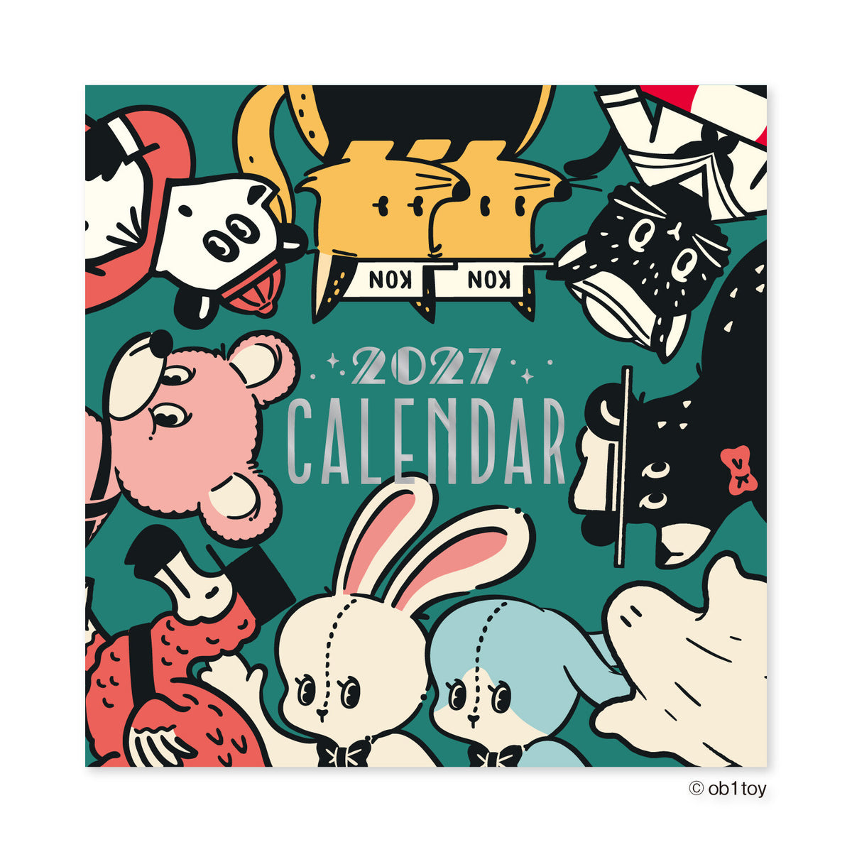 [Pre-order] Ob1toy - 2027 Mini Wall Calendar