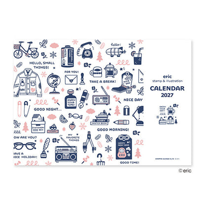 [Pre-order] eric small things - 2027 Wall Calendar