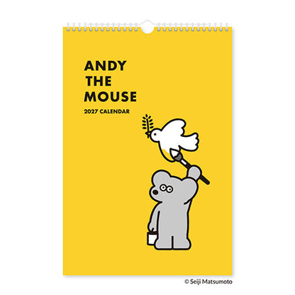 [Pre-order] Matsumoto Seiji 'Mouse ANDY' - 2027 Wall Calendar