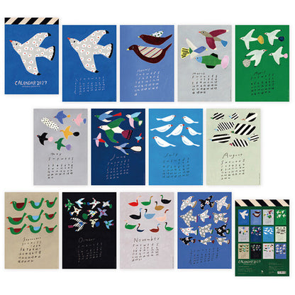 [Pre-order] Subikiawa Birds - 2027 Wall Calendar