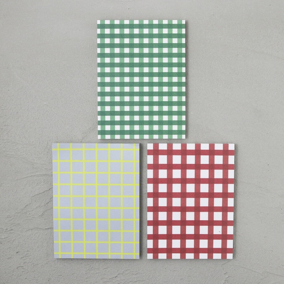 Colourful Checks - Memo Pad