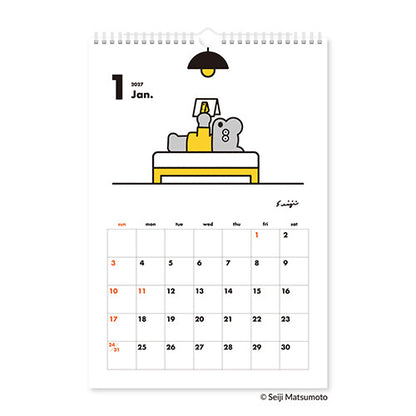 [Pre-order] Matsumoto Seiji 'Mouse ANDY' - 2027 Wall Calendar