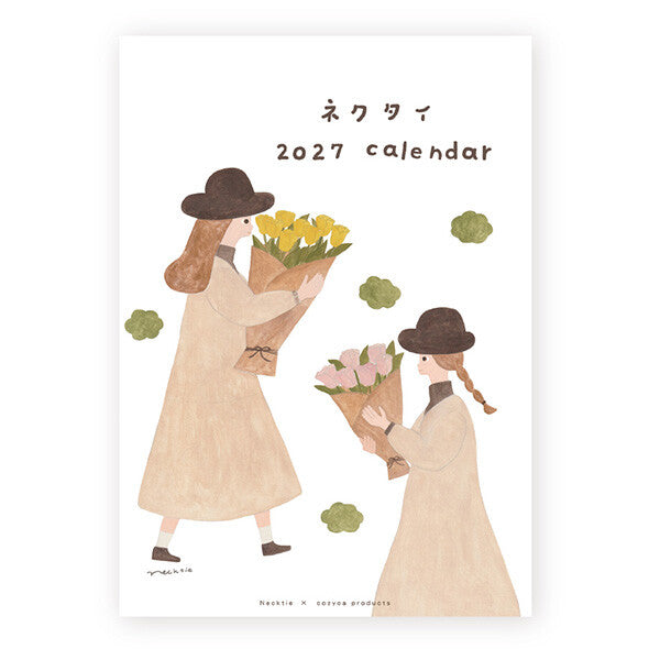 [Pre-order] Necktie 2027 Seasons - Wall Calendar