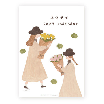 [Pre-order] Necktie 2027 Seasons - Wall Calendar