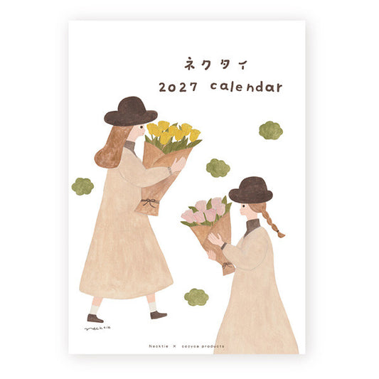 [Pre-order] Necktie 2027 Seasons - Wall Calendar