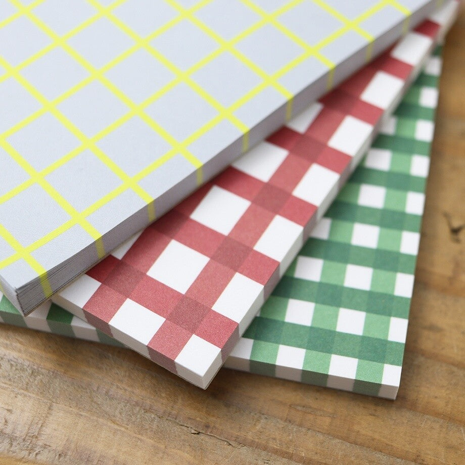 Colourful Checks - Memo Pad