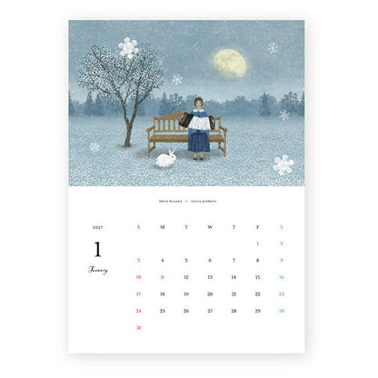 [Pre-order]  Kusaka Akira Nocturne - 2027 Wall Calendar