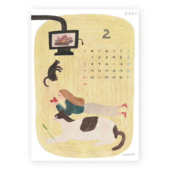 [Pre-order] Necktie 2027 Seasons - Wall Calendar