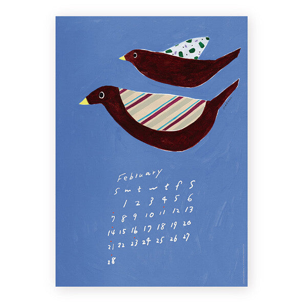 [Pre-order] Subikiawa Birds - 2027 Wall Calendar
