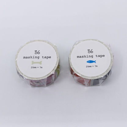 Cats & Dogs Picture Cards - Washi Masking Tape