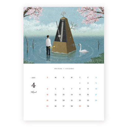[Pre-order]  Kusaka Akira Nocturne - 2027 Wall Calendar