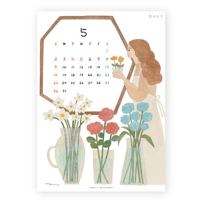 [Pre-order] Necktie 2027 Seasons - Wall Calendar