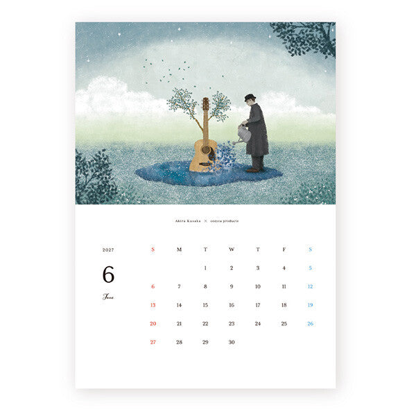 [Pre-order]  Kusaka Akira Nocturne - 2027 Wall Calendar