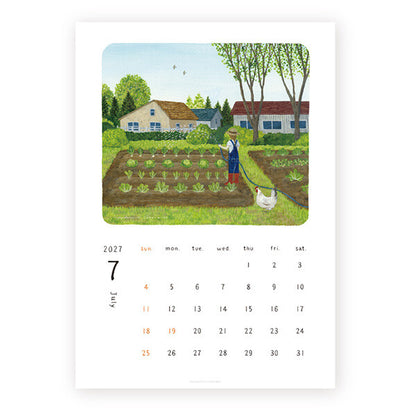[Pre-order] Asano Midori Scenary - 2027 Wall Calendar