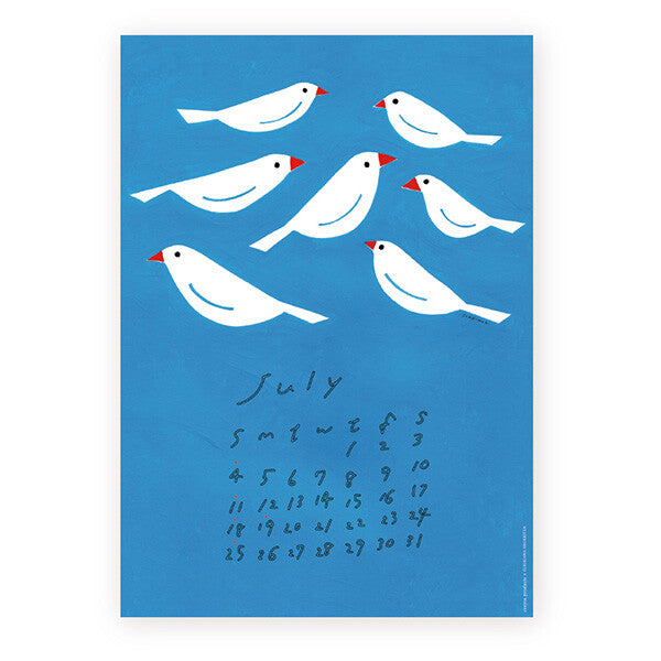 [Pre-order] Subikiawa Birds - 2027 Wall Calendar