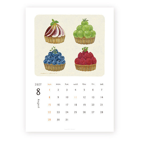 [Pre-order] Asano Midori Scenary - 2027 Wall Calendar