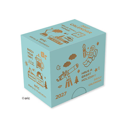 [Pre-order] eric small things - 2027 Mini Daily Tear-off Calendar