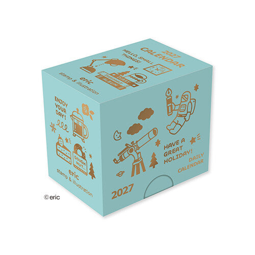 [Pre-order] eric small things - 2027 Mini Daily Tear-off Calendar