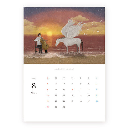 [Pre-order]  Kusaka Akira Nocturne - 2027 Wall Calendar