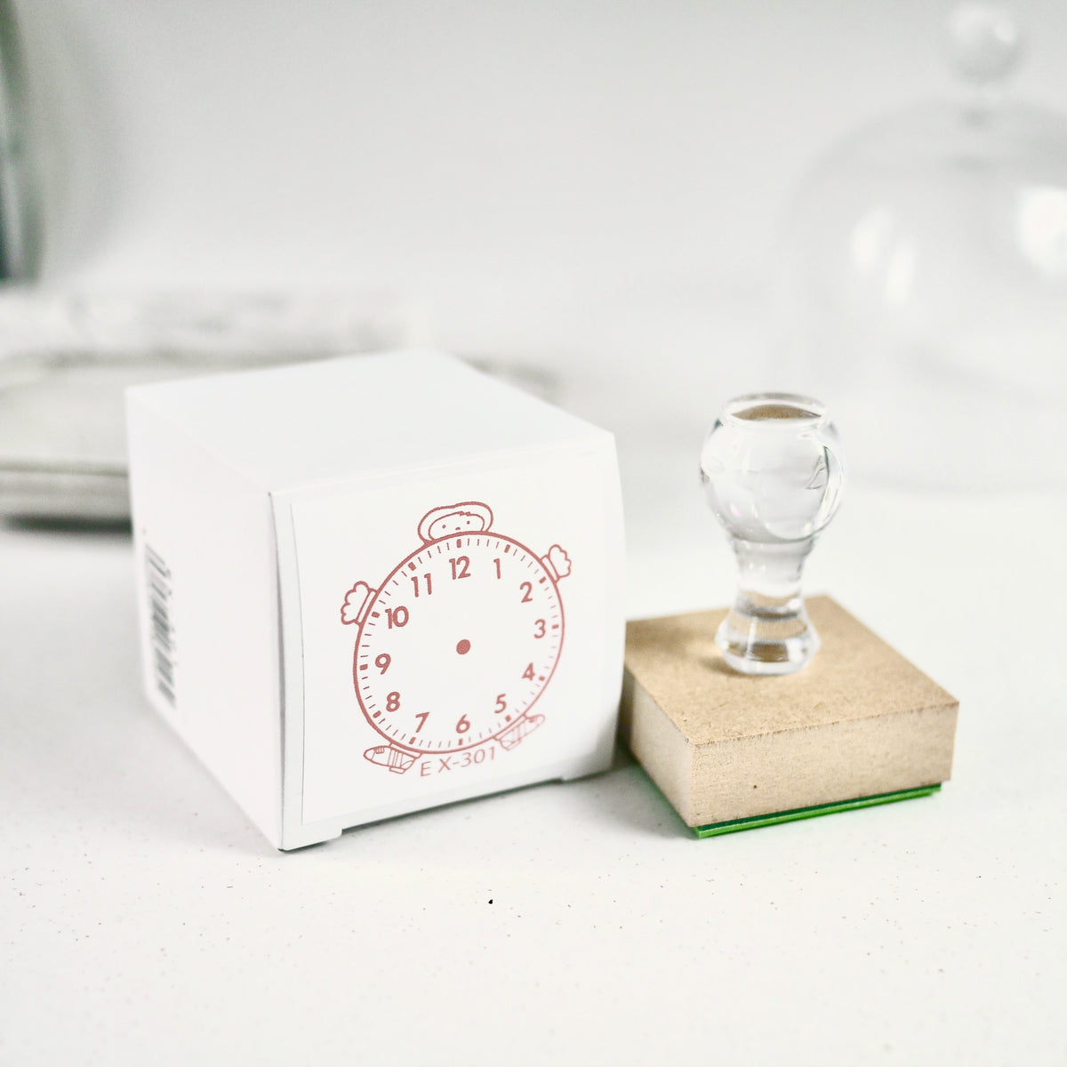Clock Buddy - Rubber Stamp