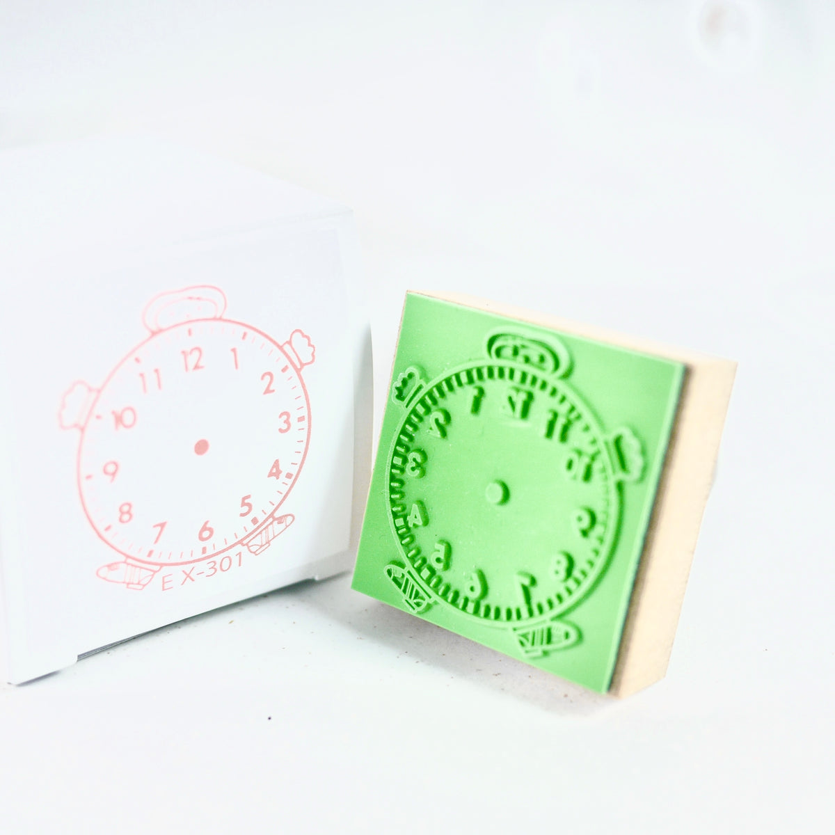 Clock Buddy - Rubber Stamp
