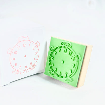 Clock Buddy - Rubber Stamp