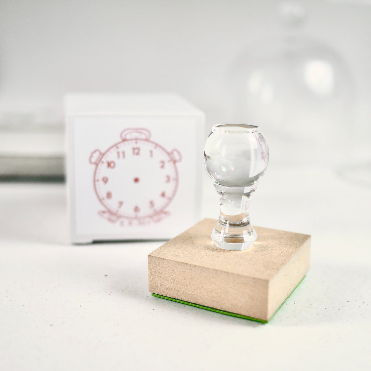 Clock Buddy - Rubber Stamp