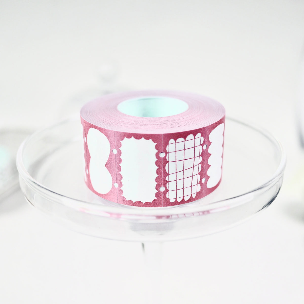 Frame Form Pink - Label Sticker Roll (Large)
