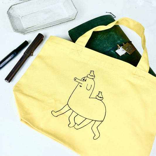 36 Sublo x makomo Elephant Kichi Yellow - Tote