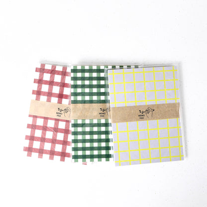 Colourful Checks - Memo Pad