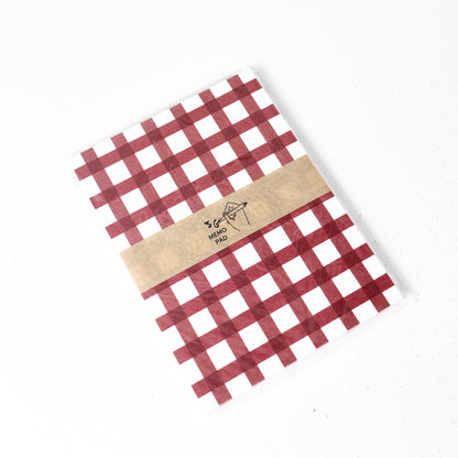 Colourful Checks - Memo Pad