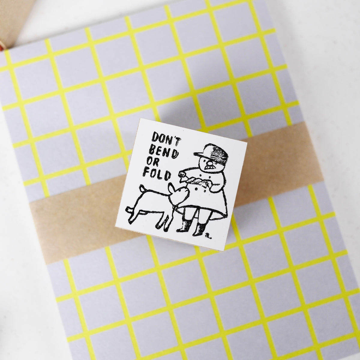 36 Sublo x Kinoshita Ayano Postman - Wood Rubber Stamp
