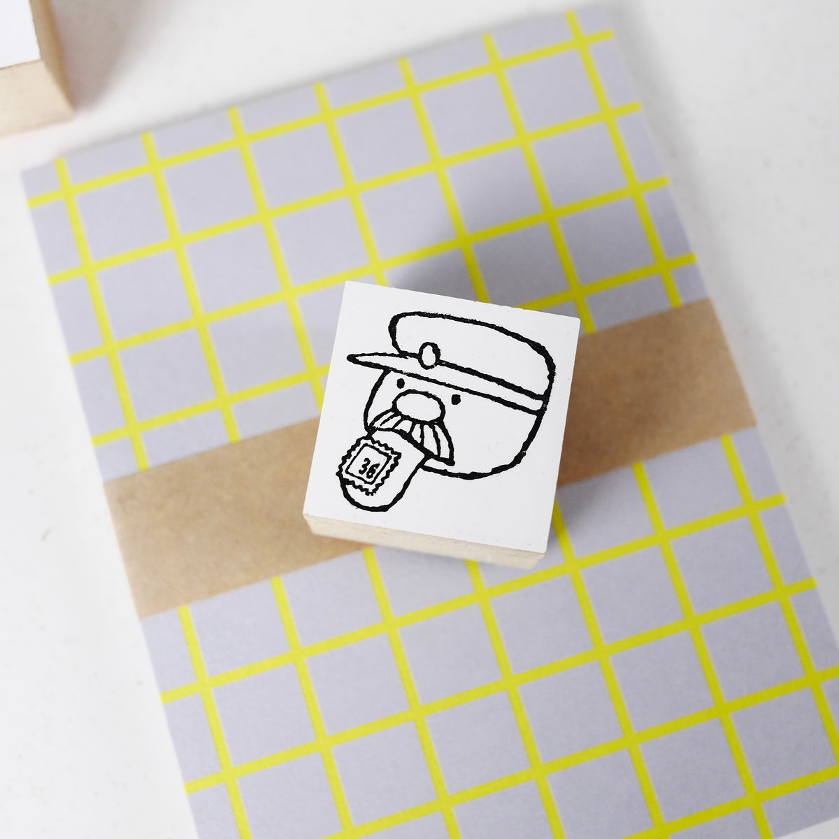 36 Sublo x Kinoshita Ayano Postman - Wood Rubber Stamp