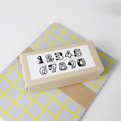 36 Sublo x Fukuda Toshiyuki Animal Numbers - Stamp Set