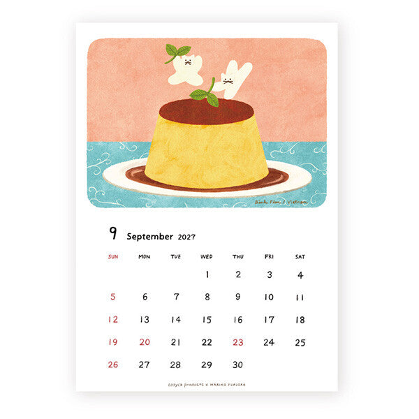 [Pre-order] Fukuoka Mariko Bears - 2027 Wall Calendar