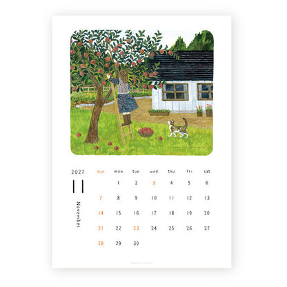 [Pre-order] Asano Midori Scenary - 2027 Wall Calendar