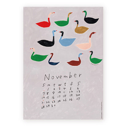 [Pre-order] Subikiawa Birds - 2027 Wall Calendar
