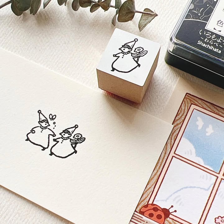 [Pre-order] 'Hide and Seek Series' Hold My Hand Flower Stamp