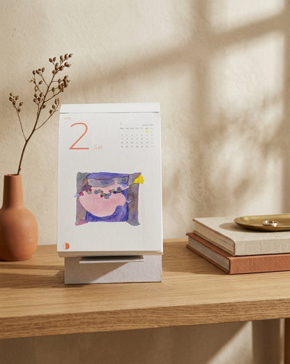 [Pre-order] 'Some Sweet Seconds' 2027 - 365 Day Desk Calendar with Moon Phase