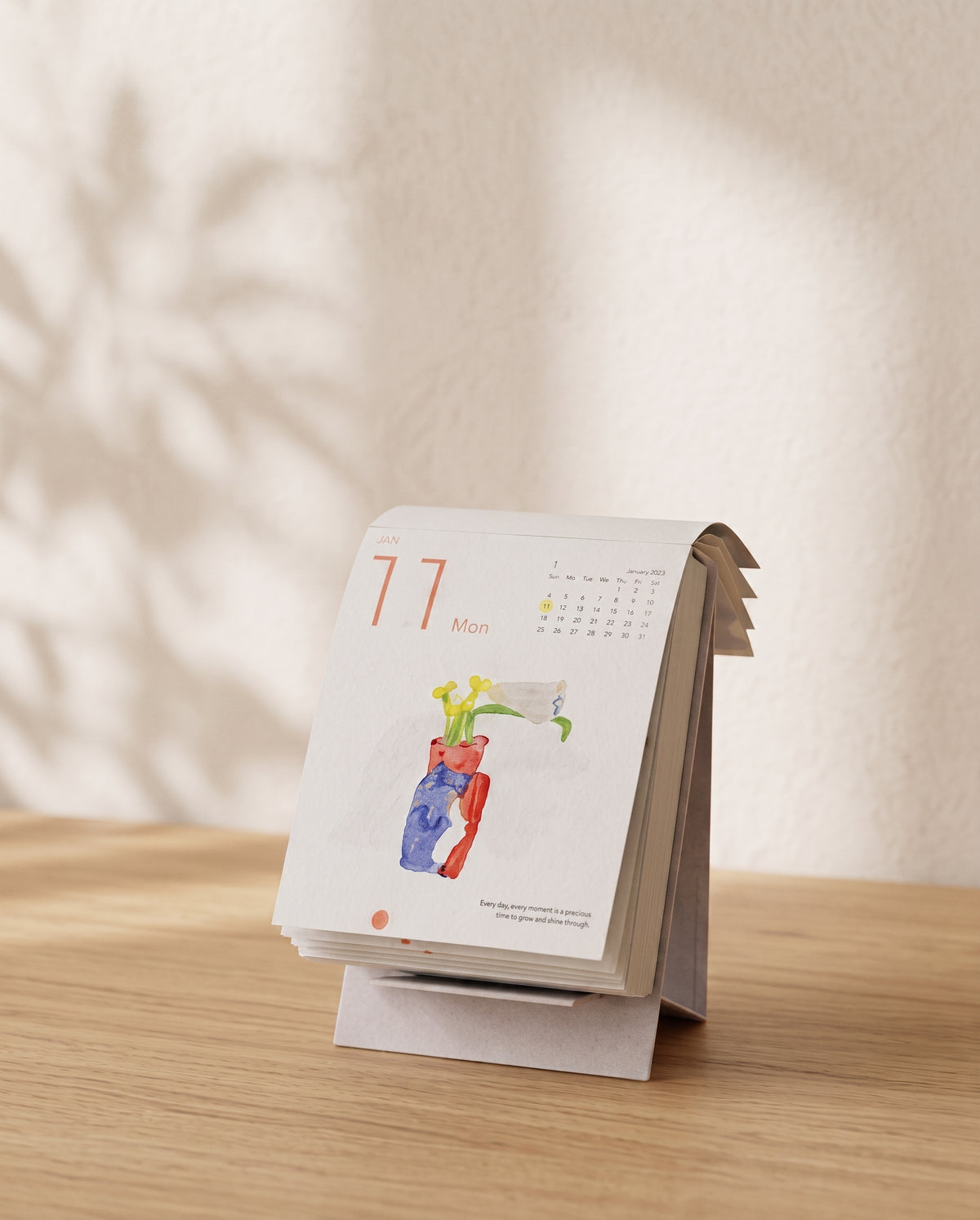 [Pre-order] 'Some Sweet Seconds' 2027 - 365 Day Desk Calendar with Moon Phase