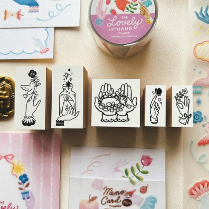 [Pre-order] 'The Lovely Hand Series' Lovely Touch Butterfly Stamp