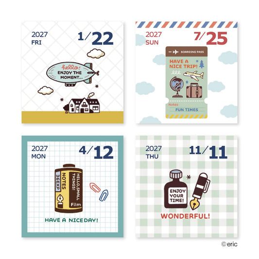 [Pre-order] eric small things - 2027 Daily Tear-off Calendar