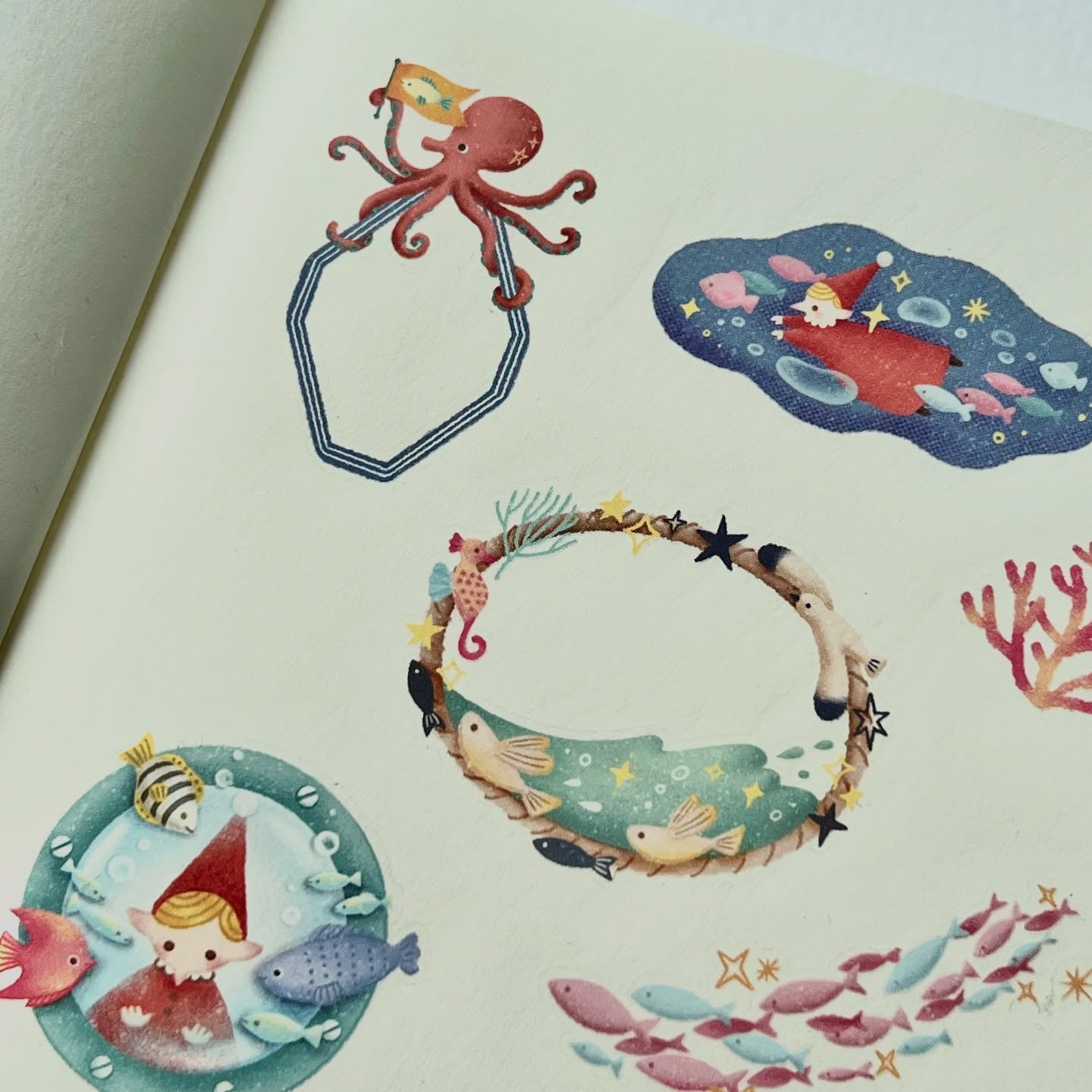 [Pre-order] 'Dance with the Waves Series' Print-On Sticker