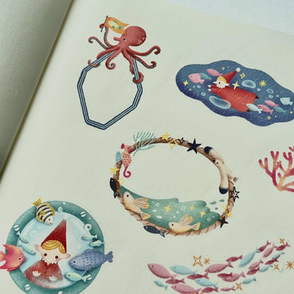 [Pre-order] 'Dance with the Waves Series' Print-On Sticker