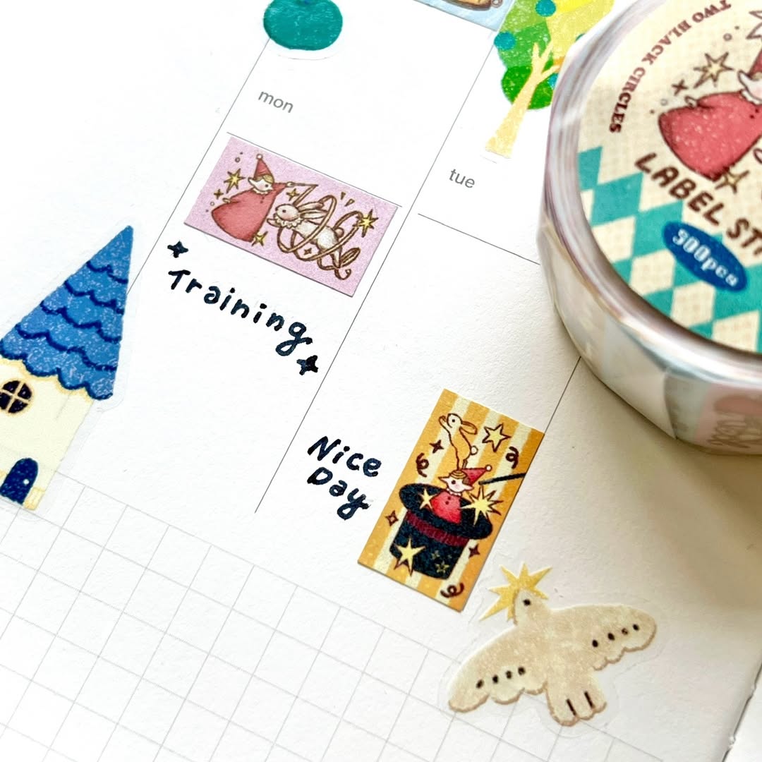[Pre-order] 'The Tiny Stage Series' Label Sticker (500pcs)
