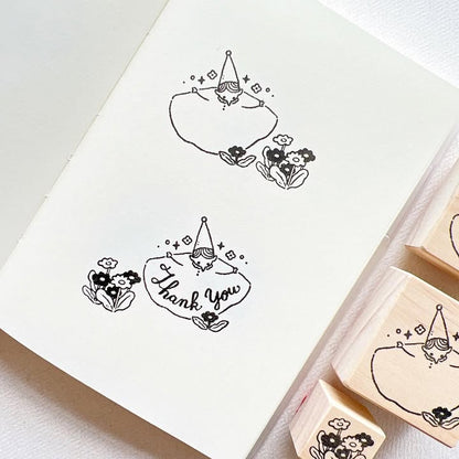 [Pre-order] 'TWO BLACK CIRCLES 2022 Vol.1' Watching Flower Stamp