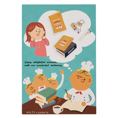 NOLTY x COBATO-PAN Stationery Tin - Stationery Set